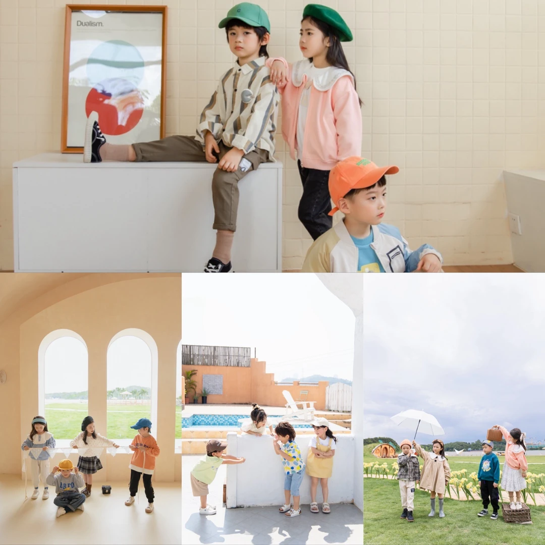 【喜乐蓓蓓童装馆】蕾丝时尚法式减龄宽松娃娃领甜美秋冬