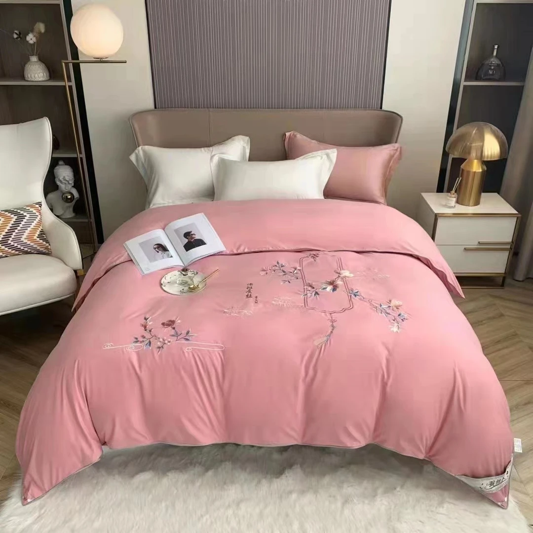 【MS】国潮风手工刺绣贵族高级蚕丝被200*230 双人刺绣BD