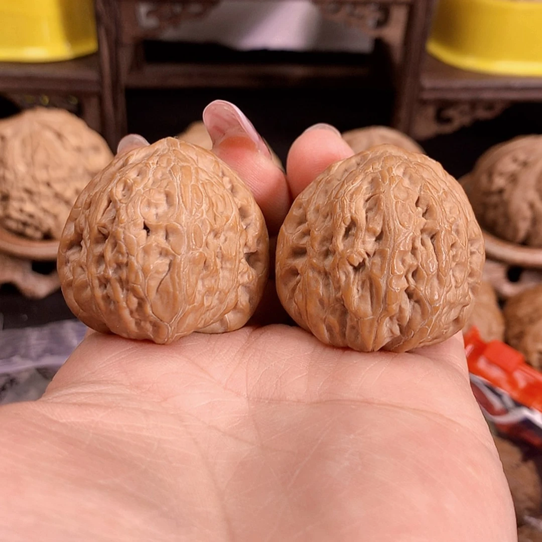 【闪购商品】文玩核桃把件钢*兒铁锤36➕