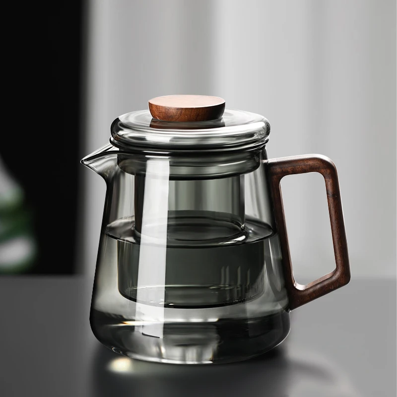 玻璃茶壶套装泡茶壶家用茶水分离耐高温茶具办公室过滤单壶