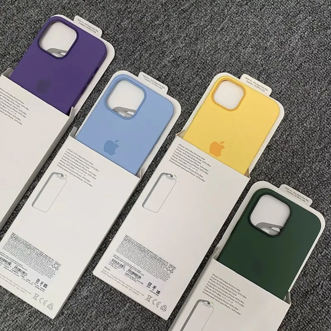准新品 Apple/苹果 14plus原装硅胶/苹果/保护壳 全新原封