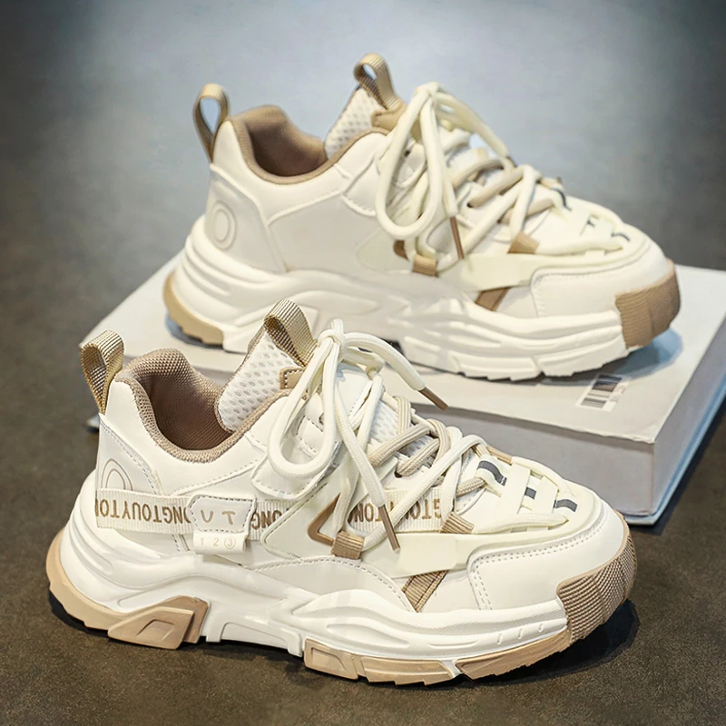 女童小白鞋春季2025新款儿童保暖运动老爹鞋软底男童加绒棉运动鞋