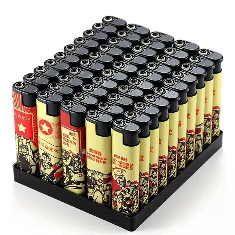 有坏包赔 福利打火机一次性防风粉色火焰福利粉丝浮力批发加厚