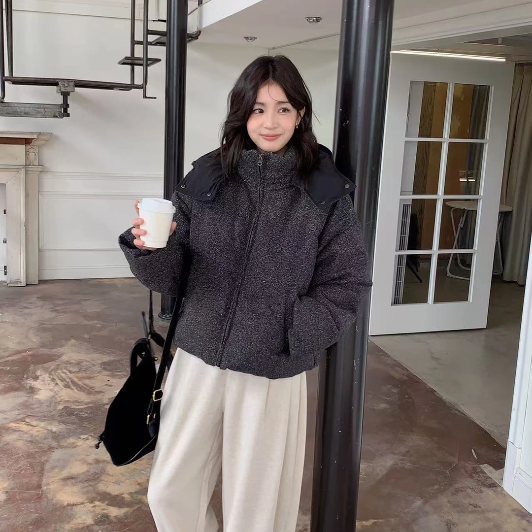 [TianDou]. 羊毛羽绒服