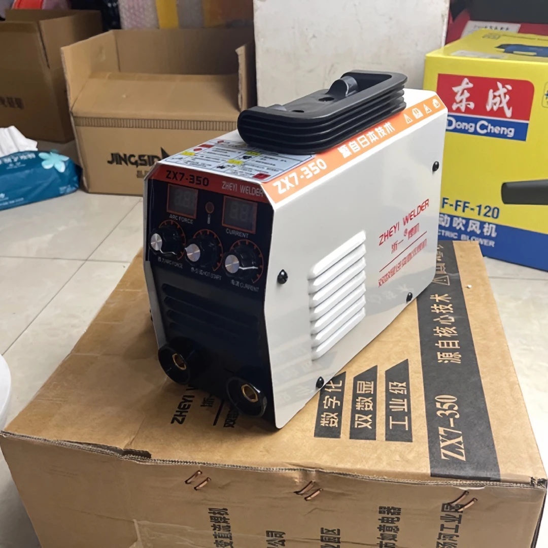 电焊机zx7-350逆变电动工业直流焊机。6个大电熔（送1.8米焊把线）