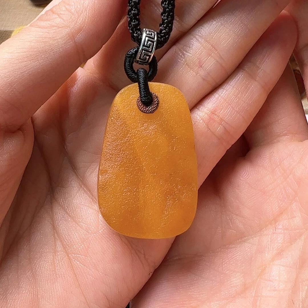 【闪购商品】琥珀颈饰未镶嵌琥珀蜜蜡吊坠