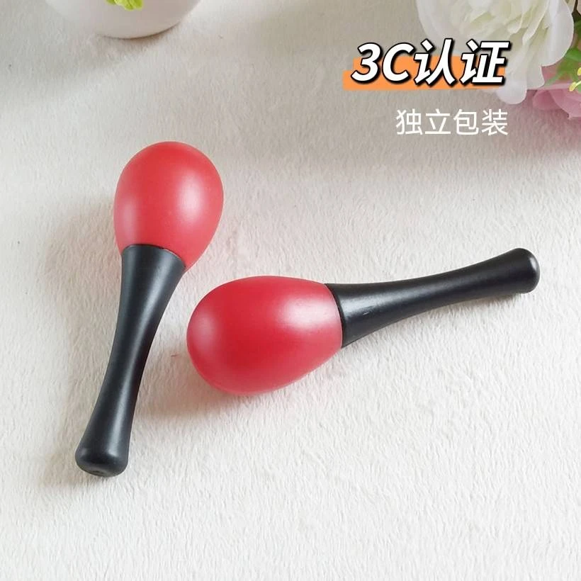 新生儿智护物品初生婴儿训练沙锤棒红色球听力视力训练用专用套装