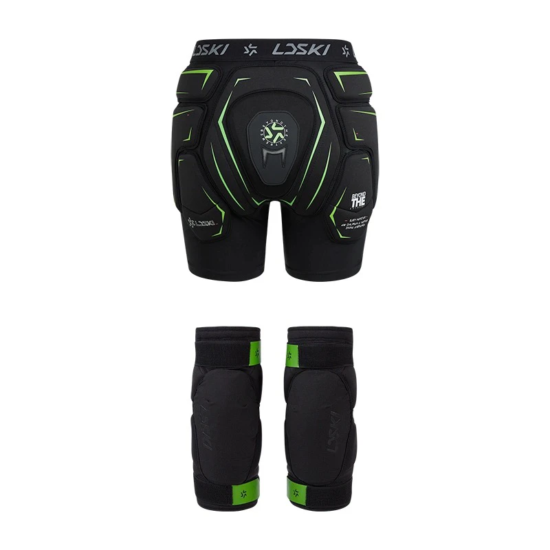 LDSKI滑雪专业护具护臀护膝新手护具内穿护具防摔