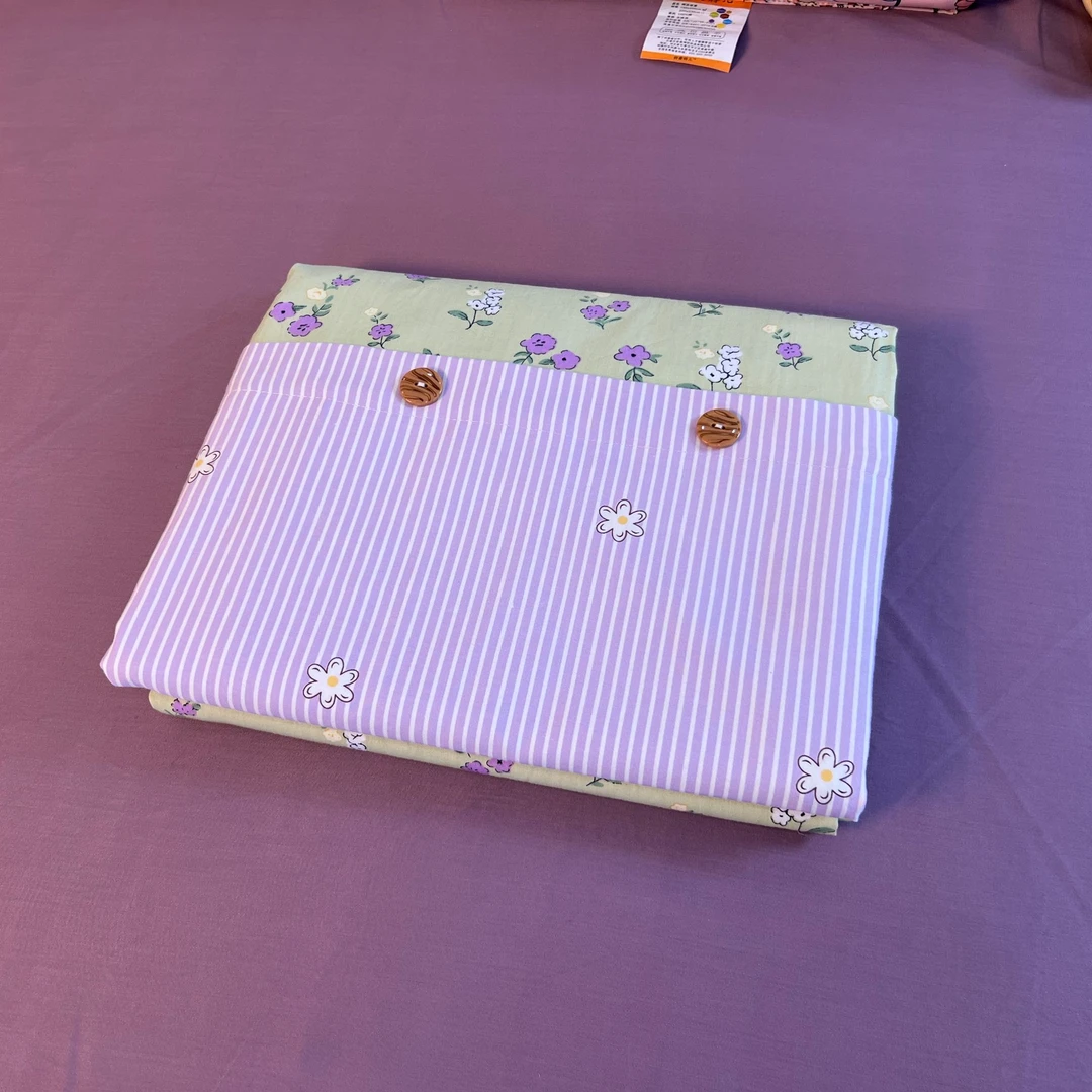 纯棉全棉AB版本被罩加密加厚铂金系列斜纹棉-童年