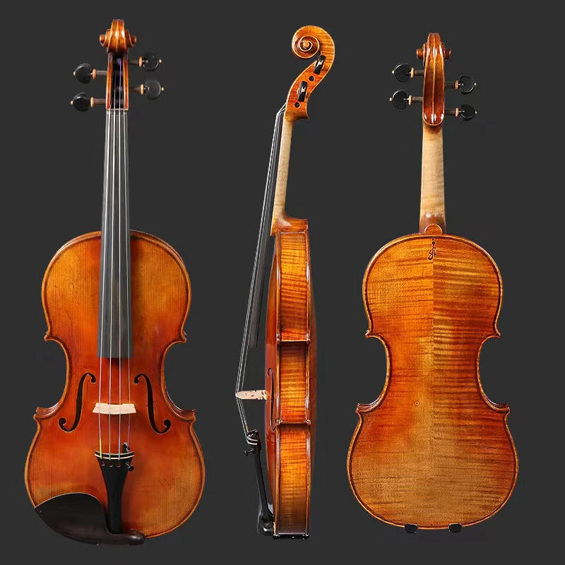 全进口欧料手工成人小提琴