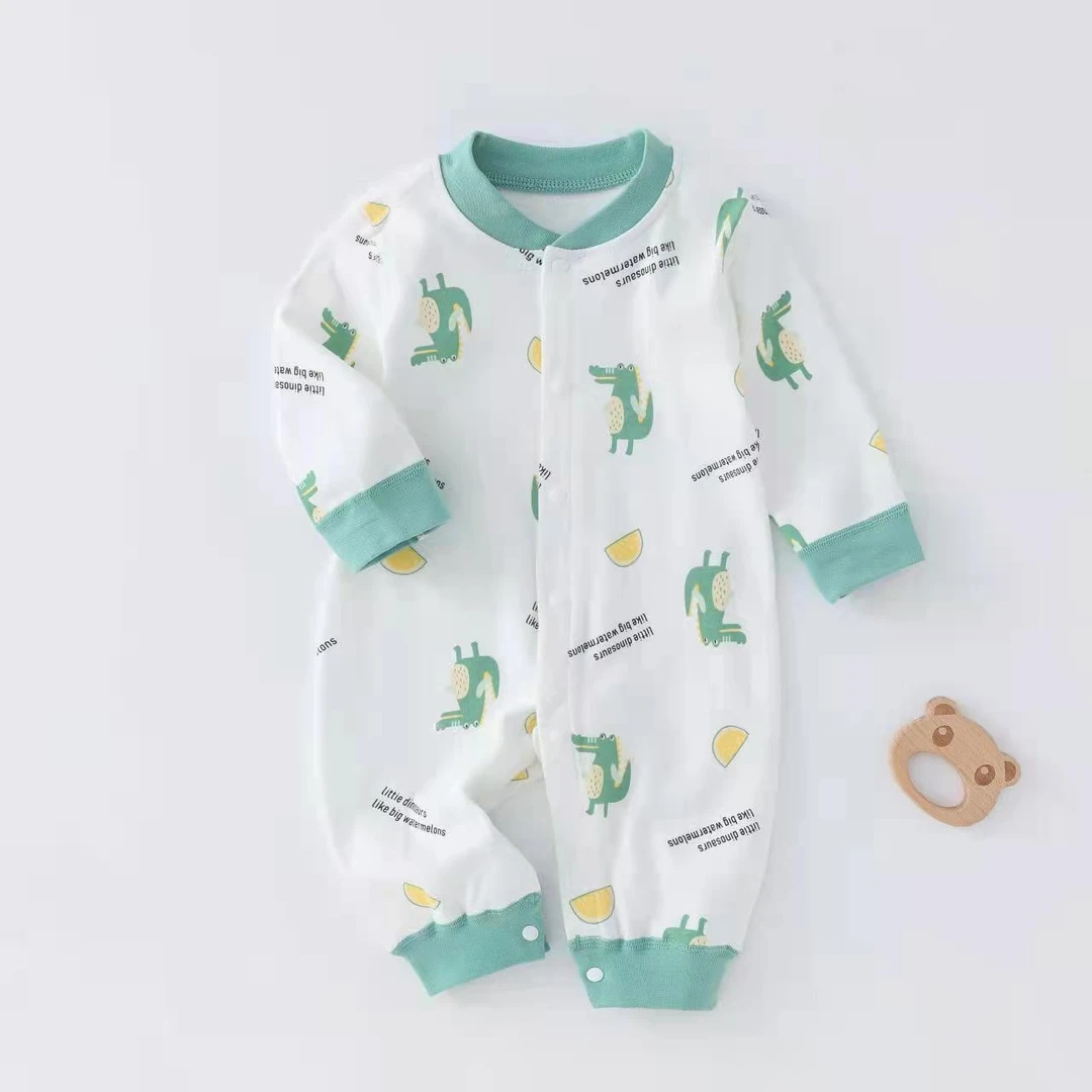 婴幼儿童连体衣/哈衣/爬服.长袖.闭裆.四季服长爬卡通婴儿