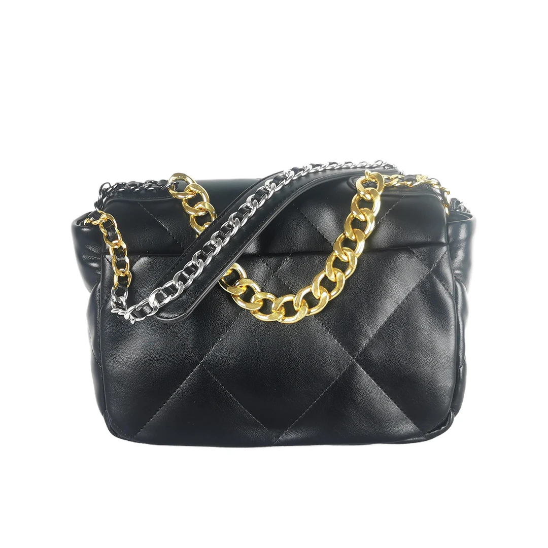 新款潮包女包羊皮高级感链条菱格时尚百搭手提单肩斜挎包