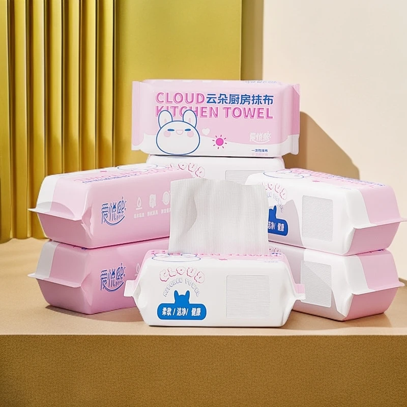 懒人抹布干湿两用家用清洁用品厨房湿巾用纸专用纸巾一次性洗碗布