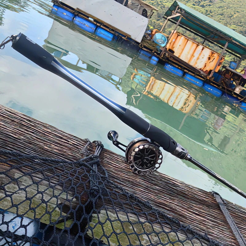 【阿聪推荐】狼牙弯刀筏竿鱼排海筏微铅筏竿船筏钓超薄陶瓷竿稍海杆