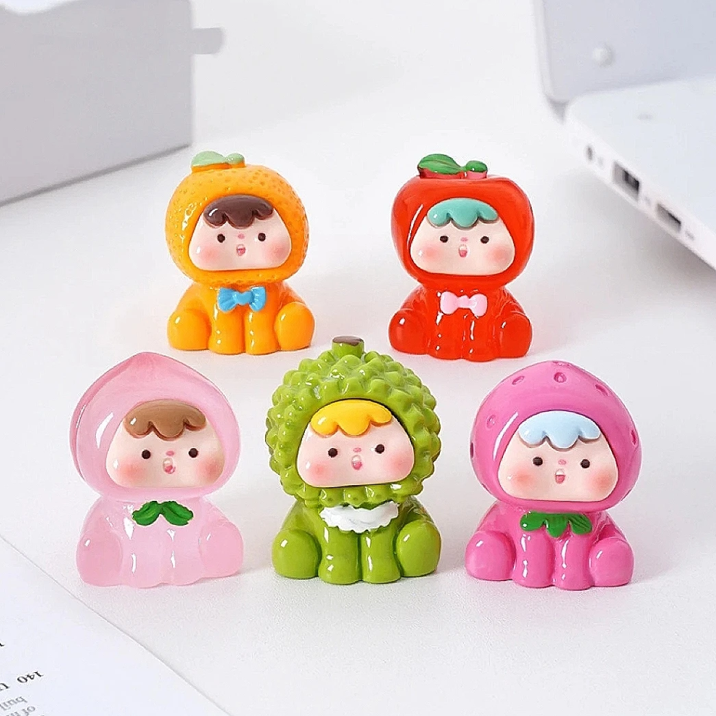 【拍一拆3】水果崽崽实色夜光网红对对碰创意手工DIY摆件