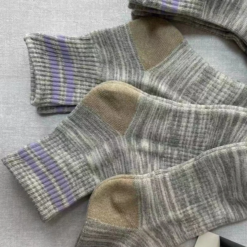 女款 秋冬款 76棉 毛巾底袜子