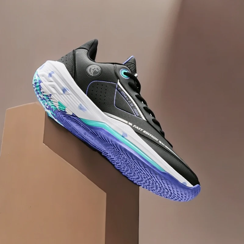 【乔丹-FE】篮球革面乔丹男鞋2024低帮缓震防滑耐磨运动鞋运动篮球