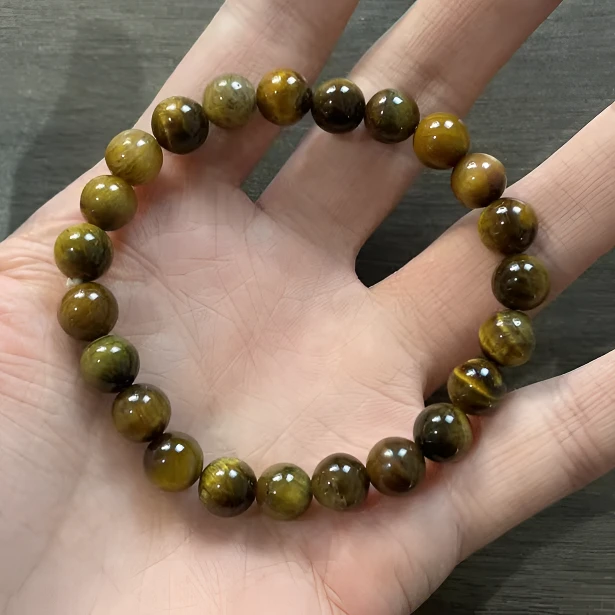 A80虎睛石卡0.8单圈手串