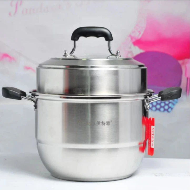 【新疆包邮】2007伊特雅无磁单层蒸锅
