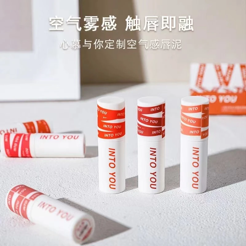 INT0 Y0U女主角唇泥唇釉EM08女显白哑光口红平价小众草莓熊唇泥
