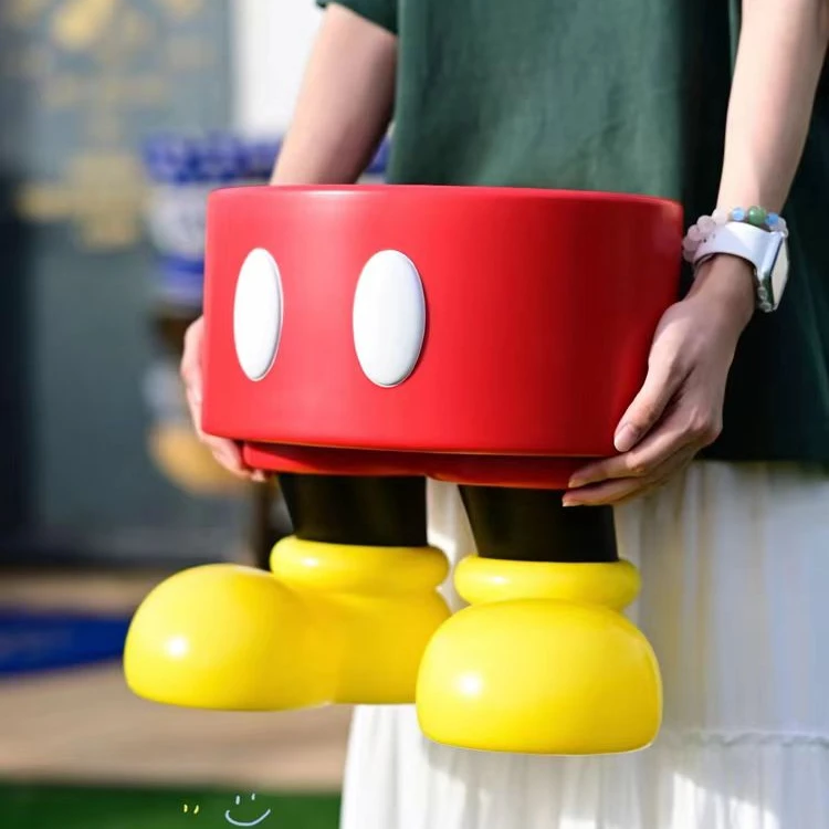 高档米奇家用门口换鞋凳玄关穿鞋凳客厅沙发凳矮凳高颜值摆件