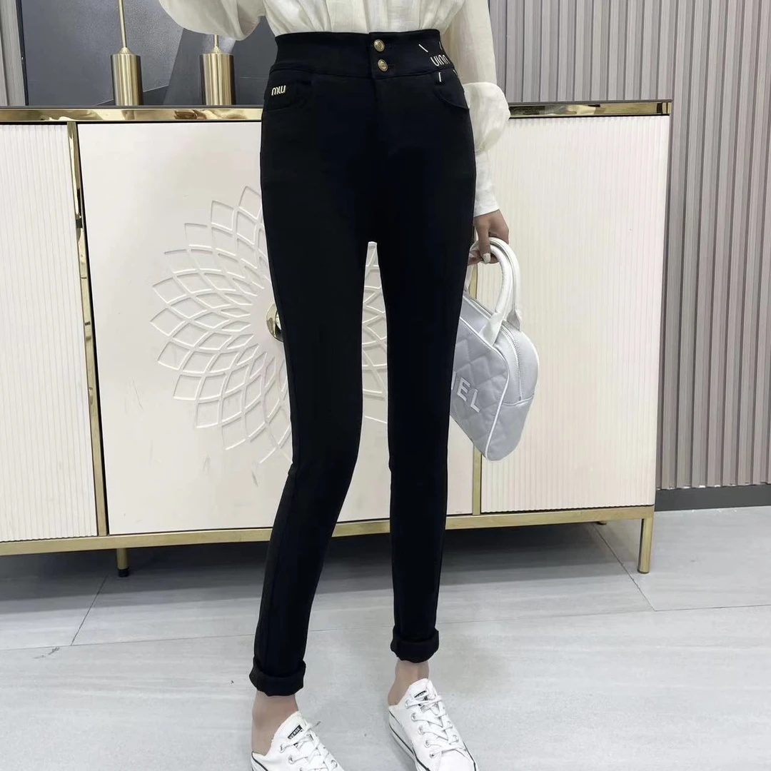 2024新款丝滑显瘦面膜裤8681