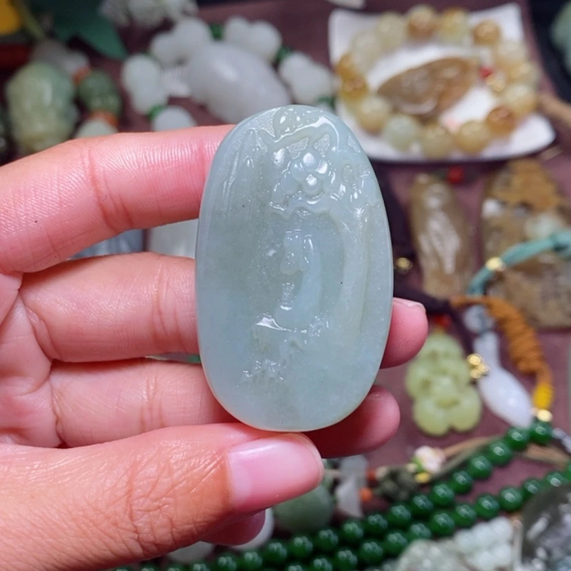 【闪购商品】和田玉吊坠(不含链)未镶嵌逛*