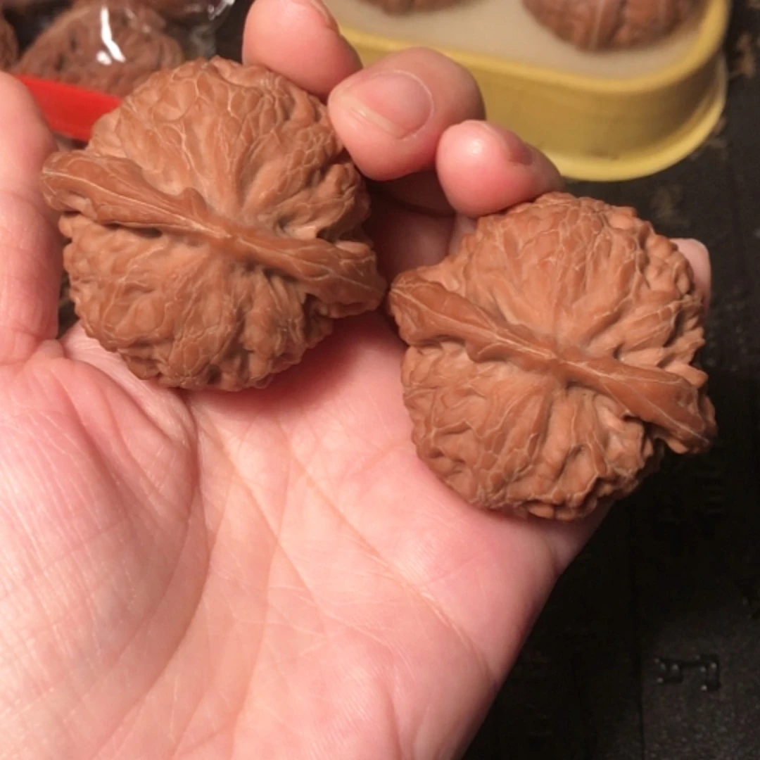 【闪购商品】文玩核桃把件梅**茶宫灯47