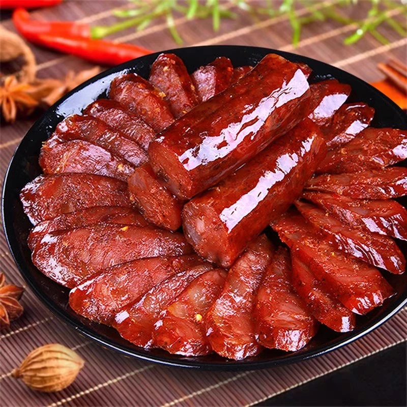 正宗四川特产农家麻辣香肠腊肠500克麻辣肠 川味麻辣香肠烟熏腊肉