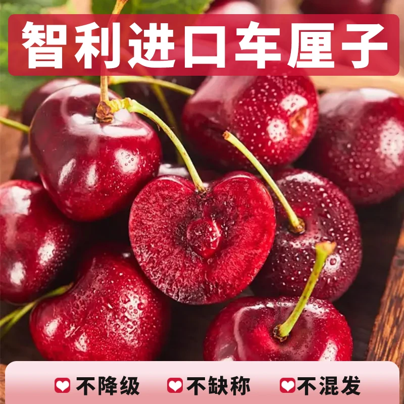 【2斤3斤装】智利进口拉宾斯车厘子大多汁产地现摘新鲜水果大樱桃