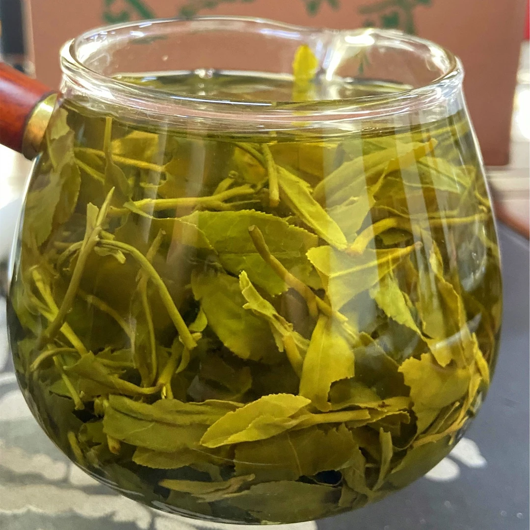 日照绿茶高火炒青工艺浓香型口粮茶高山绿茶中的天花板 #日照绿茶