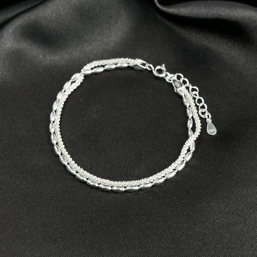 925银银制品 TT0118-668-12个性手链（一件/多样性发/长约18cm）Z