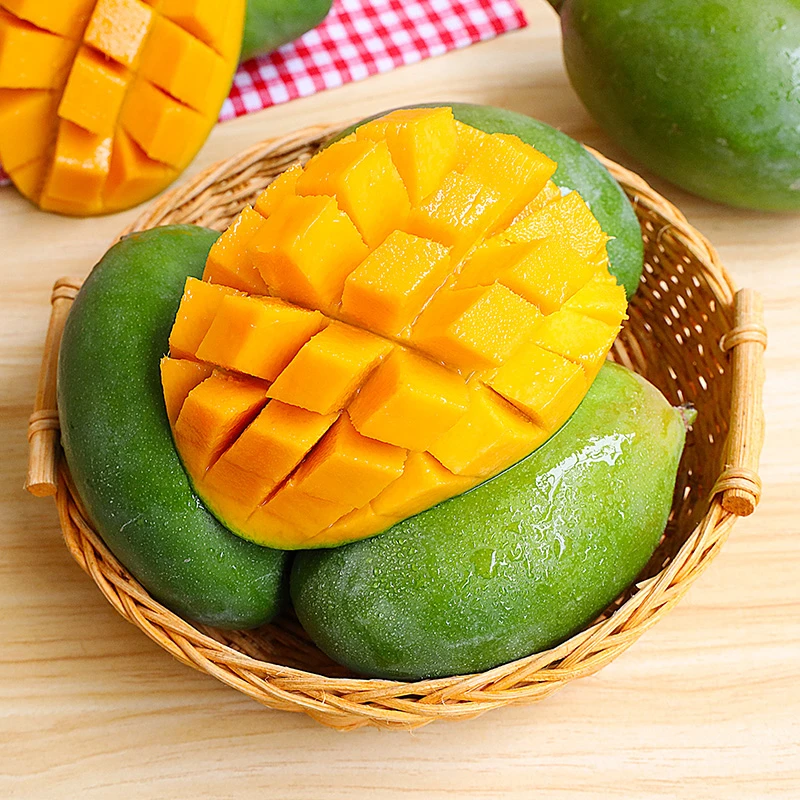 四川攀枝花凯特芒4.5-8斤放软吃新鲜水果农产品香甜多汁多仓发货J