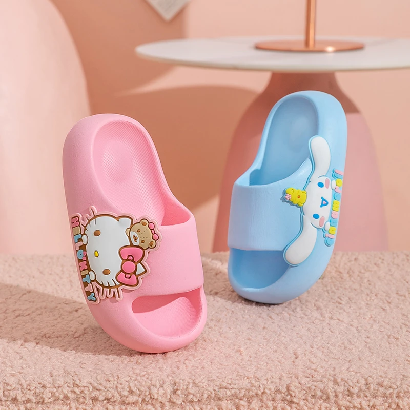 【断码捡漏】新款儿童卡通美乐蒂凉拖鞋夏季家居232825厚底浴室外穿