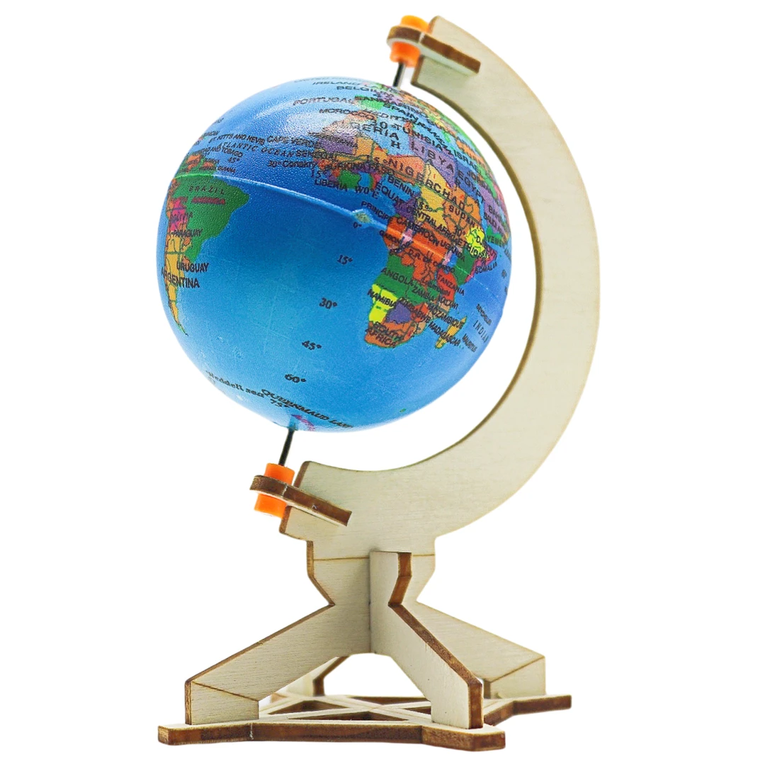 地球仪diy小学生地球昼夜科学实验演示模型材料儿童科技制作