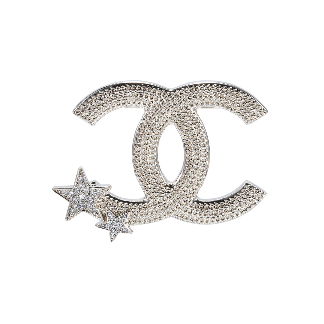 99新 Chanel/香奈儿 XF【小花念念】23B 星星 胸针 合金