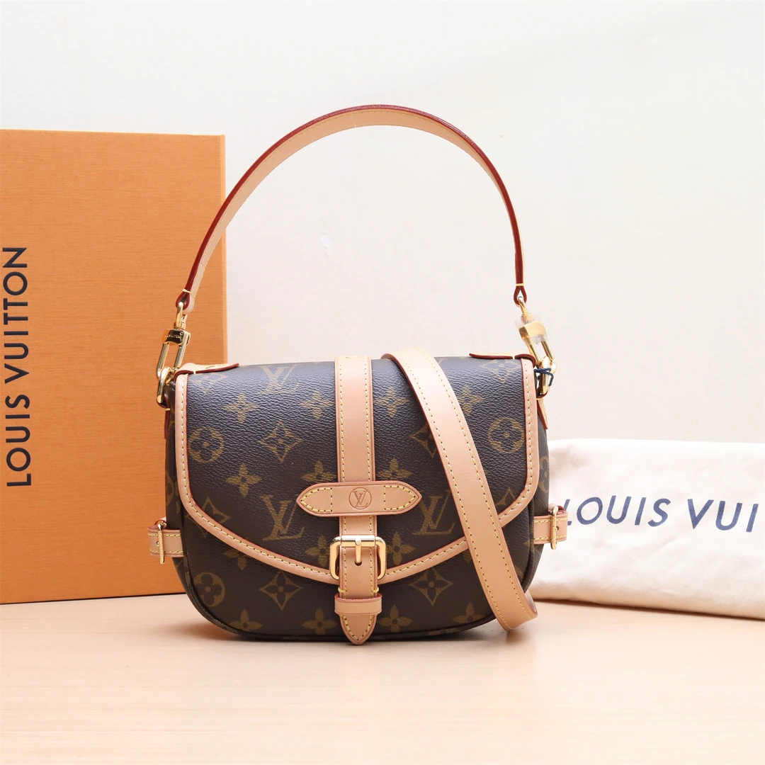 99新 LouisVuitton/路易威登 【小花念念】双子星 小号 20 老花  包