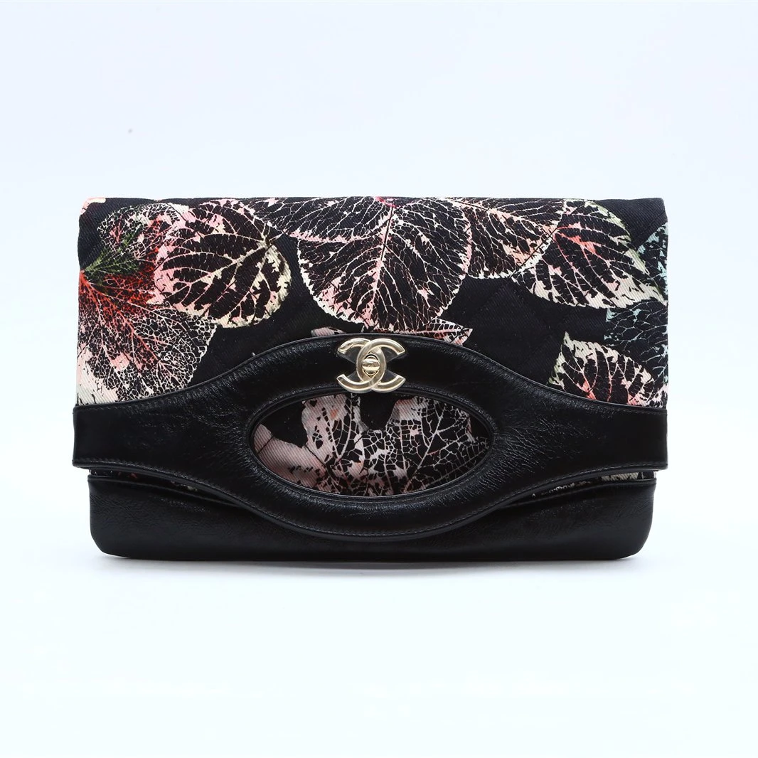 99新 Chanel/香奈儿 【小花念念】香奈儿 31 bag手包 拼色 帆布