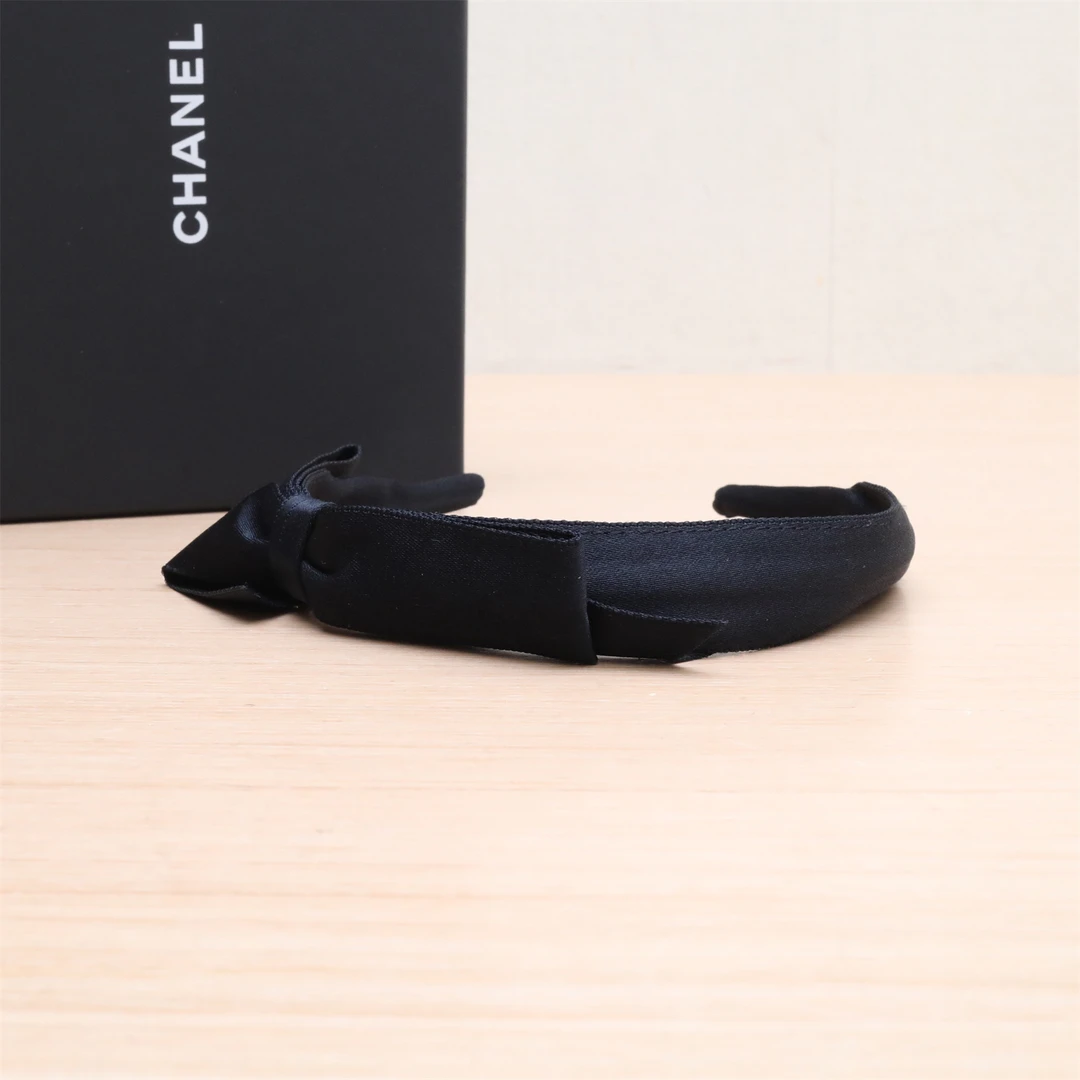 99新 Chanel/香奈儿 -166小花6枫蝴蝶结发箍