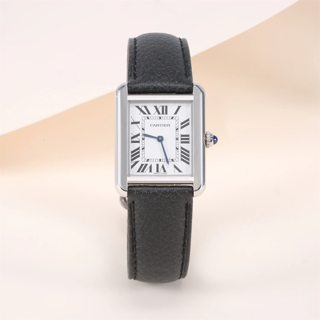 99新 Cartier/卡地亚 活动-XF【小花念念】卡地亚坦克系列 手表