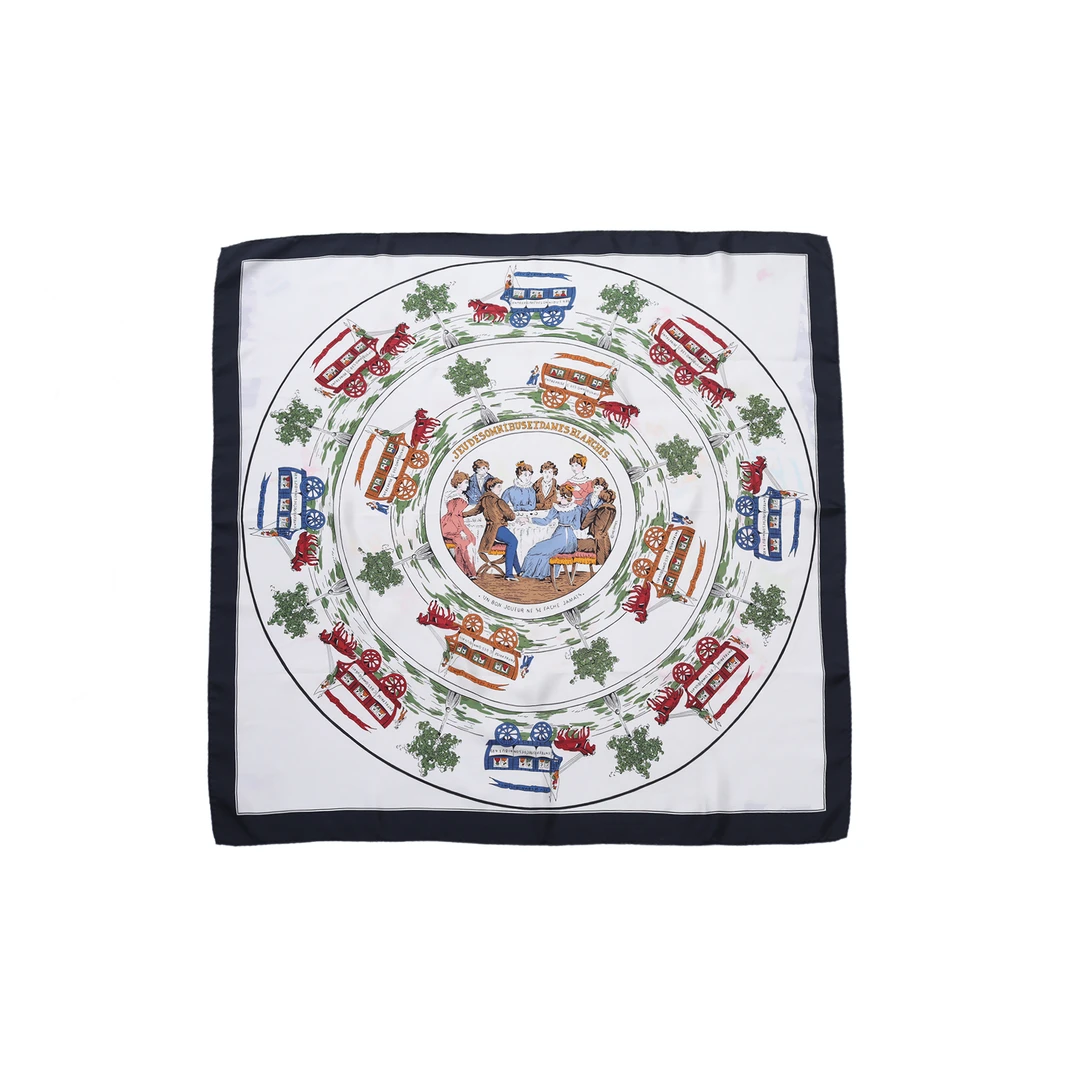 95新 Hermes/爱马仕 【小花念念】中古 丝巾 印花