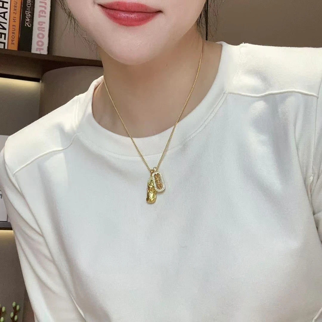 合金项链 貔貅金刚杵吊坠项链4-10-28