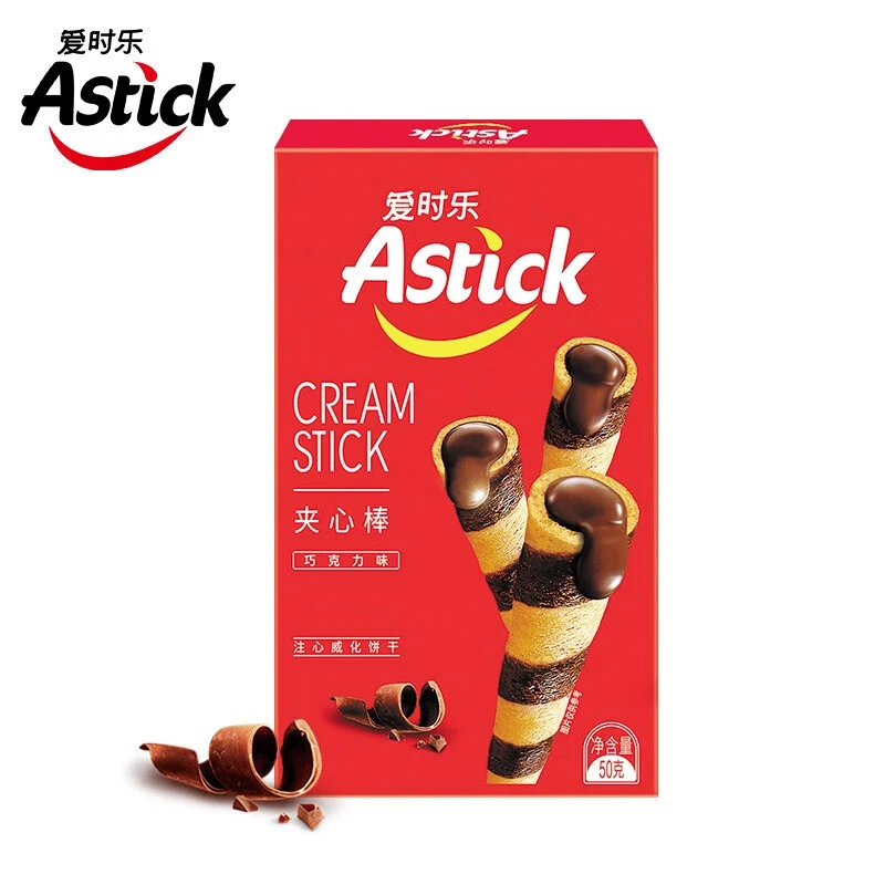 爱时乐爱时乐夹心棒50g休闲零食