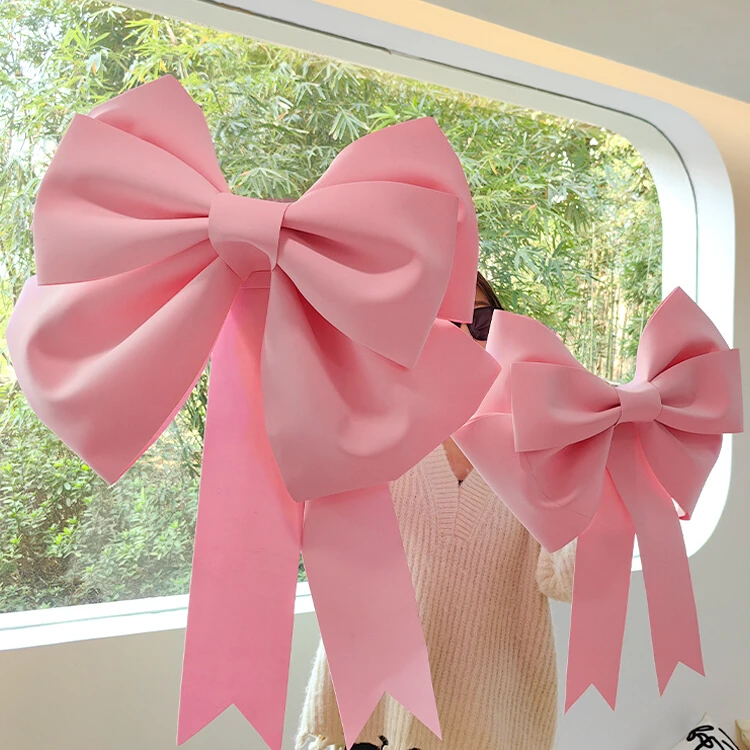 七夕情人节网红超大蝴蝶结节日活动庆典婚庆布置圣诞节元旦派对