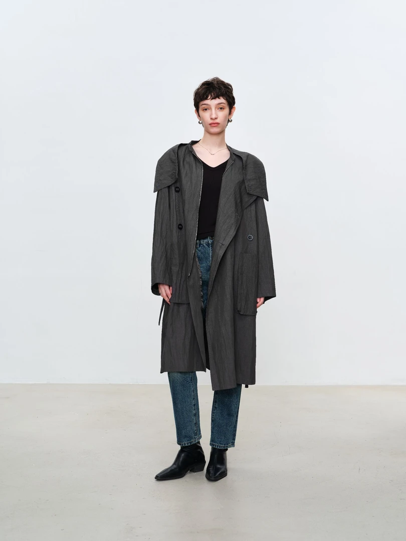 Right cell 高腰九分牛仔裤女秋冬法棍裤显瘦百搭经典#Y5101D106