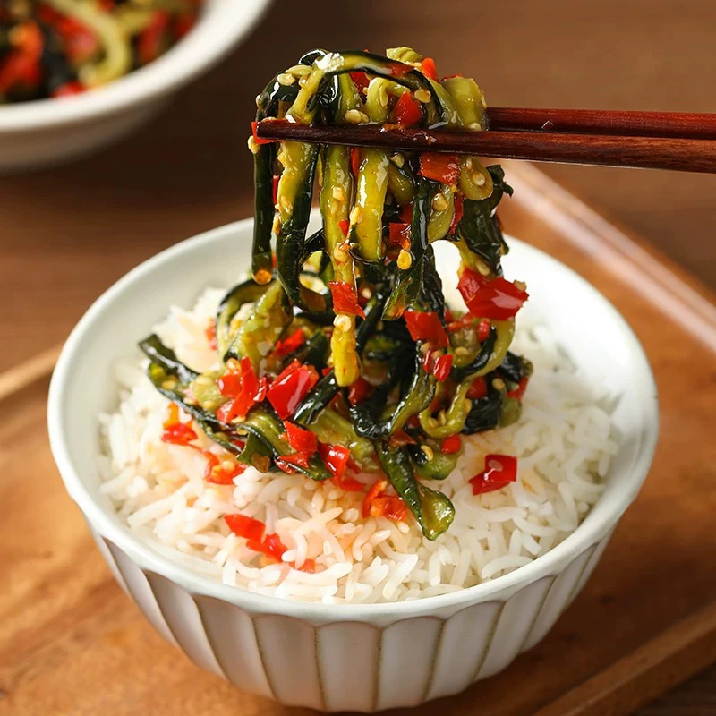 湖南特产开胃下饭菜脆爽衡阳剁椒黄瓜皮