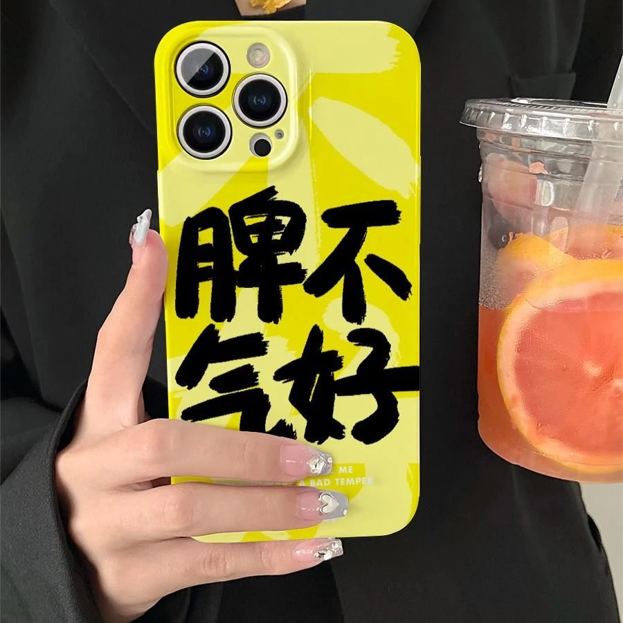 巧壳脾气不好适用苹果华为vivooppo小米iphone14promax菲林手机壳