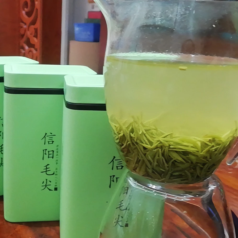 茶宁神信阳毛尖嫩芽雨前茶叶100g