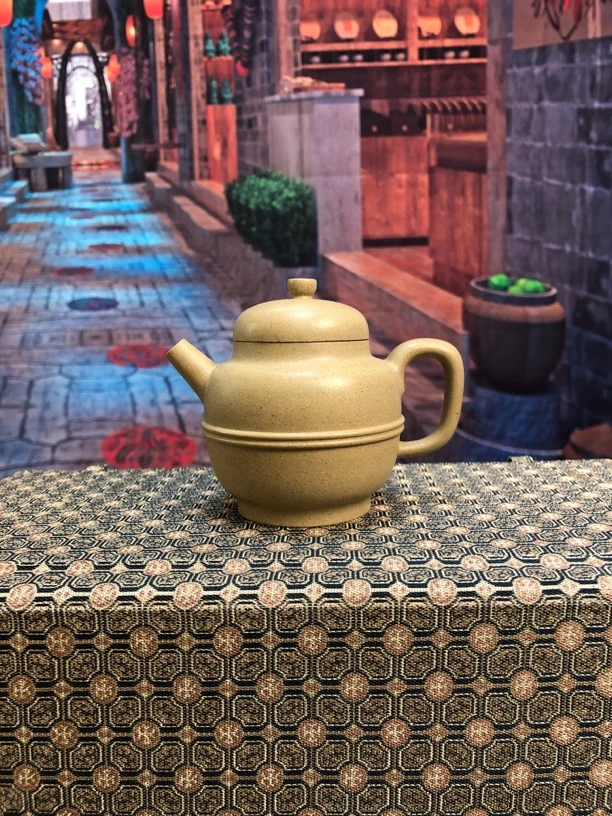 原矿冻梨皮，双线壶，半手工制作