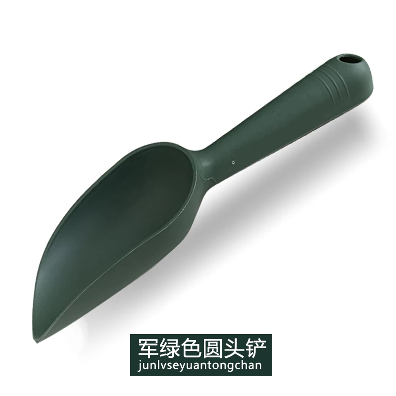 挖土种菜铲沙滩儿童塑料冰铲小铲子加厚大号土铲平底园艺松土工具